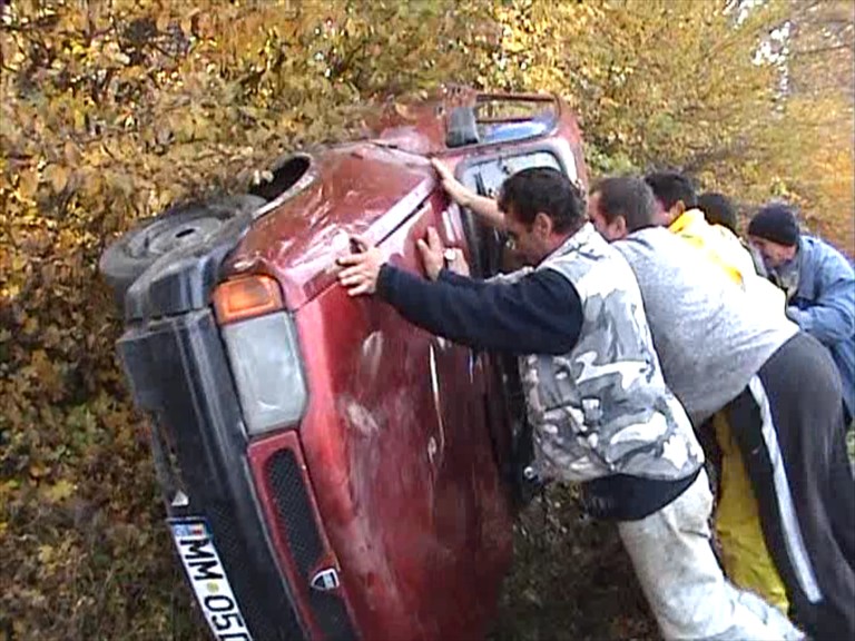 Foto accident E58 - Doua Veverite, Recea (c) eMaramures.ro